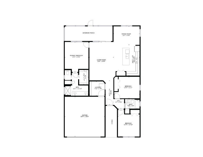 floorplan - Chapman Oak
